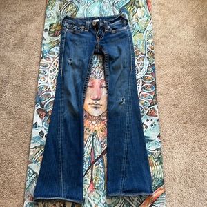 True Religion low rise jeans